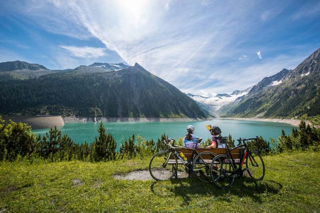 Sommerurlaub in Mayrhofen mit dem Fahrrad